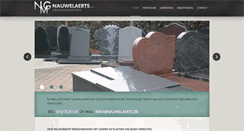 Desktop Screenshot of nauwelaerts.be